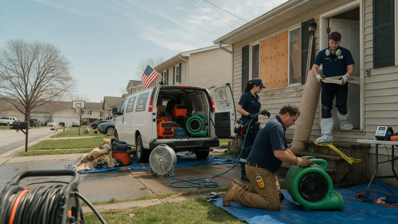 Water Damage Restoration in Protivin, IA near me
